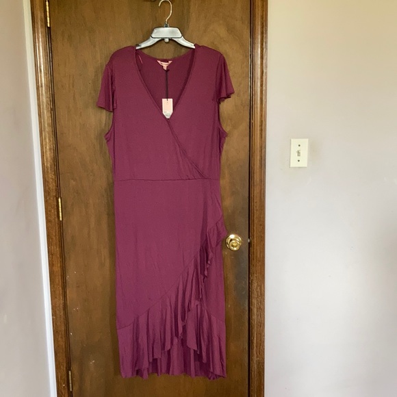 Relist 1/30 Juicy Couture boho faux wrap dress XXL - Picture 5 of 16